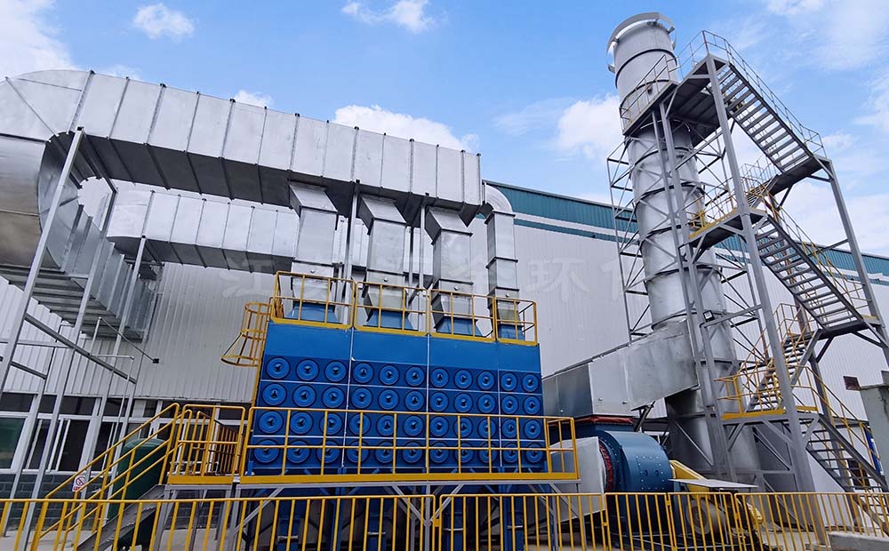 沉流式濾筒除塵器